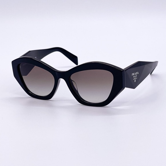 NEW PRADA PR07YS 1AB0A7 WOMEN’S SUNGLASSES PRADA SPR 07Y BLACK PRADA PR 07YSF - Picture 2 of 12